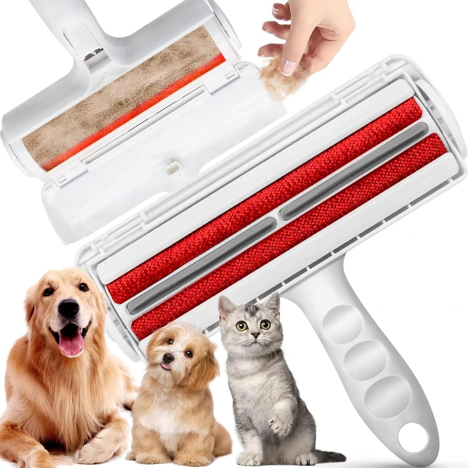 Two-Way Pet Hair Remover Roller