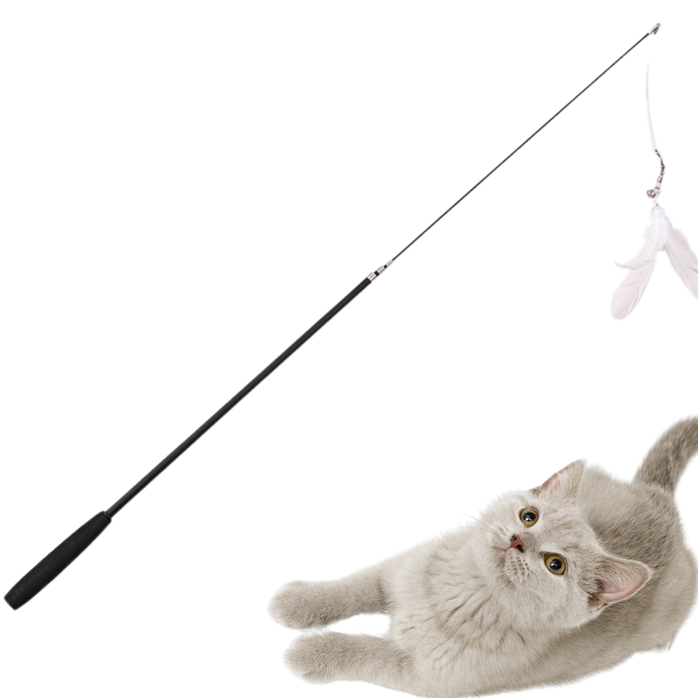 Telescopic Cat Wand Toy 1.8m
